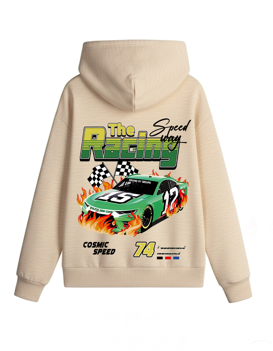 The Racing Way 17 Cosmic Speed Oversized Hoodie