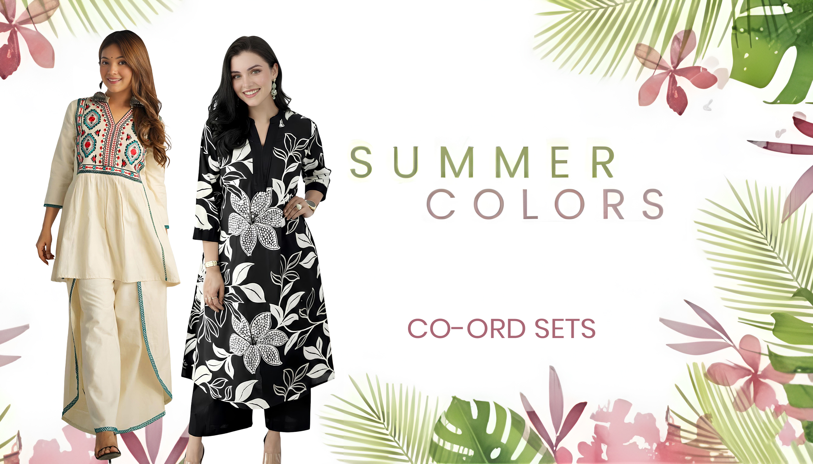 SUMMER COLORS CO-ORD SETS